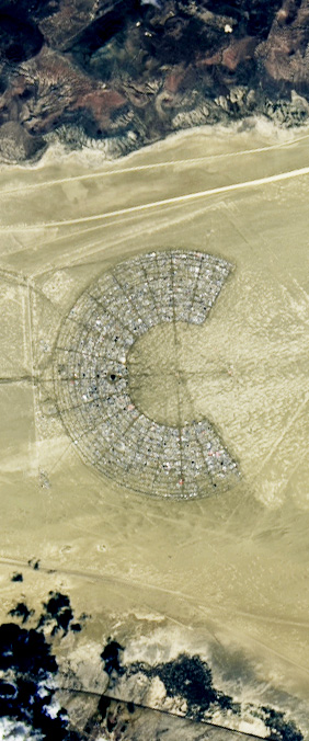 Black Rock Desert, Nevada — letter C — Your Name in Landsat