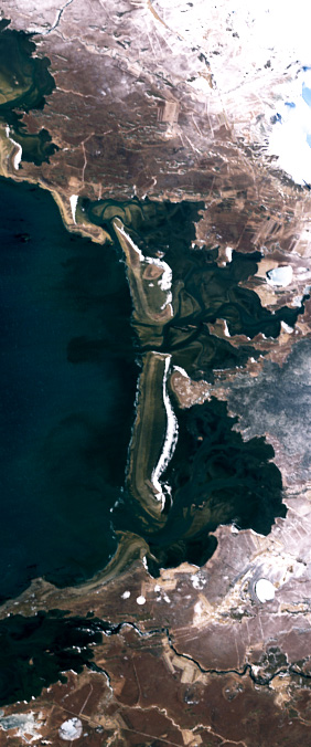 Borgarbyggð, Iceland — letter I — Your Name in Landsat