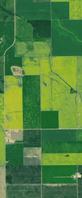 Regina, Saskatchewan, Canada — letter L — Your Name in Landsat