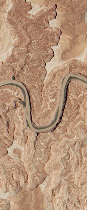 Canyonlands National Park, Utah — letter U — Your Name in Landsat