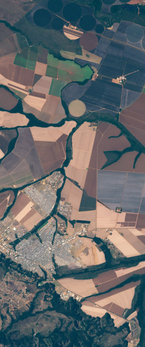 Primavera do Leste, Brazil — letter Z — Your Name in Landsat