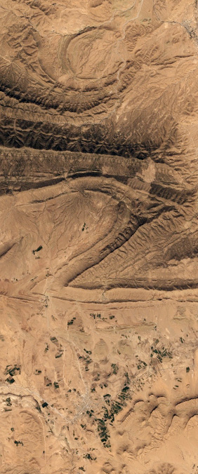 Mohammed Boudiaf, Algeria — letter Z — Your Name in Landsat